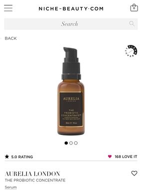 Aurelia Brown & Black The Probiotic Concentrate Serum